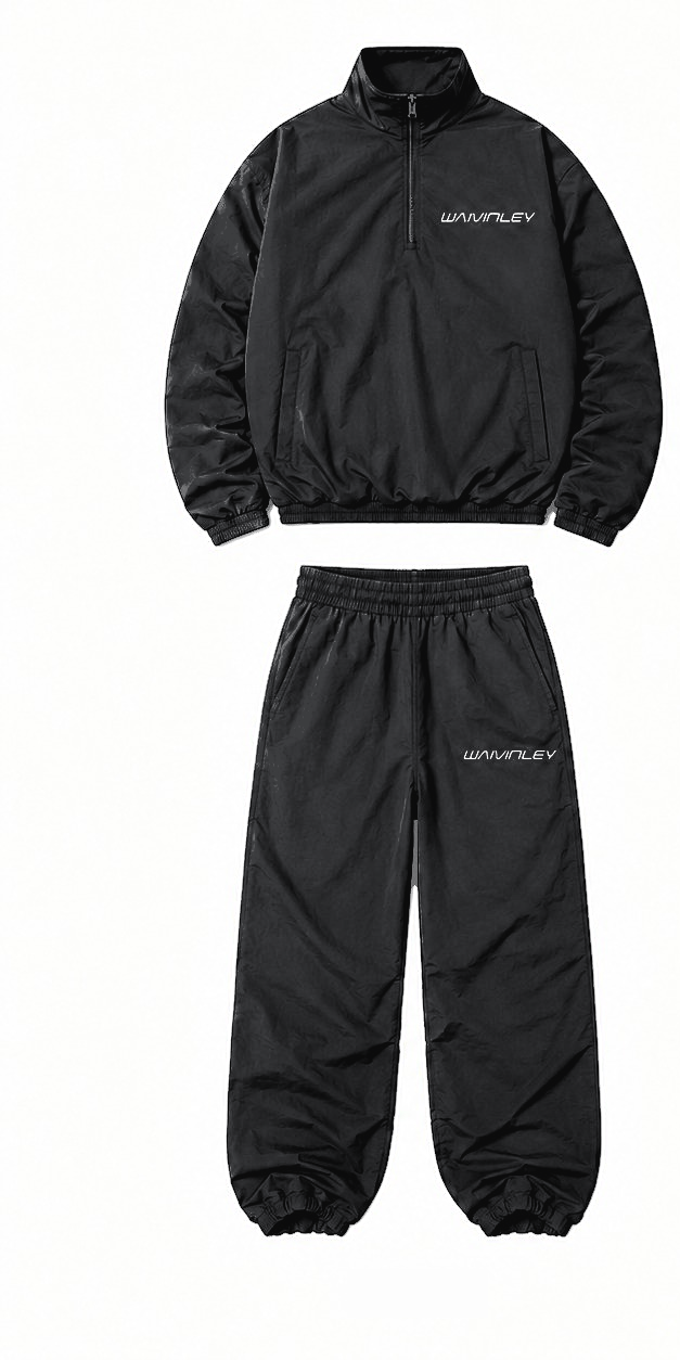 Waivinley | BLACK TRACKSUIT